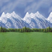 Фон бумажный Ella Bella 56875 Fadeless Mountains горы 1.2x3 м