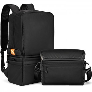 Рюкзак+сумка K&F Concept Collapsible Camera Bag 2 Way 22L