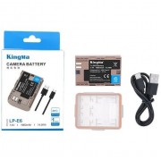 Аккумулятор KingMa LP-E6 USB Type-C