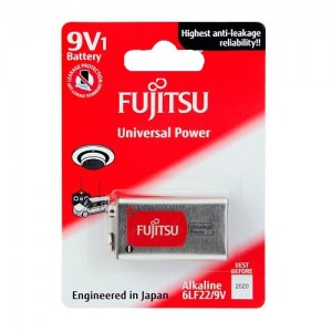 Батарея щелочная Fujitsu 6LF22(1B)FU-W-G Крона