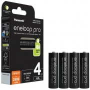 Аккумуляторы Panasonic Eneloop Pro BK-3HCDE/4BE 4xAA 2500mAh