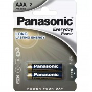 Батарейки алкалиновые Panasonic Everyday Power LR03EPS/2BP 2xAAA