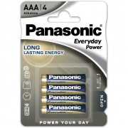 Батарейки алкалиновые Panasonic Everyday Power LR03EPS/4BP 4xAAA