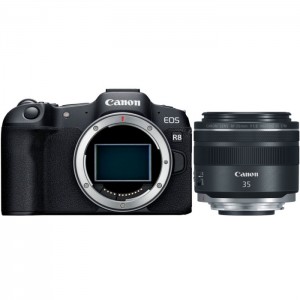 Фотоаппарат Canon EOS R8 Body + Canon RF 35mm f/1.8 IS STM