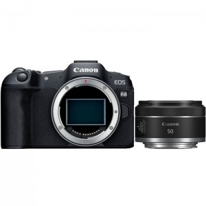 Фотоаппарат Canon EOS R8 Body + Canon RF 50mm f/1.8 STM