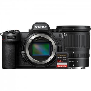 Фотоаппарат Nikon Z6 III Body + Nikon 24-70mm f/4 S + SanDisk SDXC 64GB