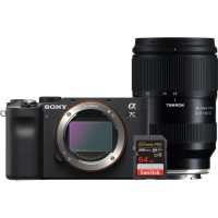 Фотоаппарат Sony a7C Body черный + Tamron 28-75mm G2 + SanDisk SDXC 64GB