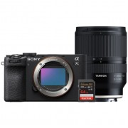 Фотоаппарат Sony a7C II Body черный + Tamron 17-28mm + SanDisk SDXC 64GB