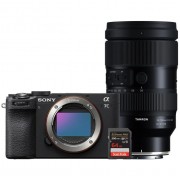 Фотоаппарат Sony a7C II Body черный + Tamron 35-150mm + SanDisk SDXC 64GB