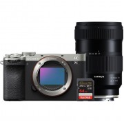 Фотоаппарат Sony a7C II Body серебристый + Tamron 17-50mm + SanDisk SDXC 64GB