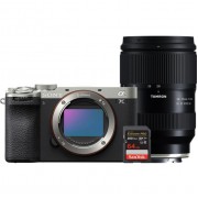 Фотоаппарат Sony a7C II Body серебристый + Tamron 28-75mm G2 + SanDisk SDXC 64GB