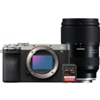 Фотоаппарат Sony a7C II Body серебристый + Tamron 28-75mm G2 + SanDisk SDXC 64GB