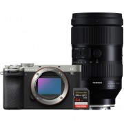 Фотоаппарат Sony a7C II Body серебристый + Tamron 35-150mm + SanDisk SDXC 64GB