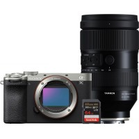 Фотоаппарат Sony a7C II Body серебристый + Tamron 35-150mm + SanDisk SDXC 64GB
