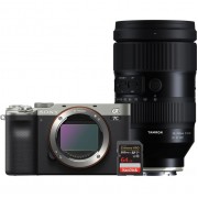 Фотоаппарат Sony a7C Body серебристый + Tamron 35-150mm + SanDisk SDXC 64GB