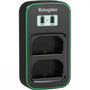 Зарядное устройство Kingma PD3.0 Dual Battery Charger для LP-E6