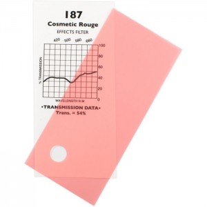 Фолиевый фильтр Chris James 187 Cosmetic Rouge красный