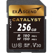 Карта памяти Exascend SDXC Catalyst UHS-I U3 V30 (180/150 MB/s) 256GB